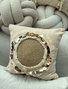 Aberto Design Funda de Cojín KET010 Beige 43 x 43 cm
